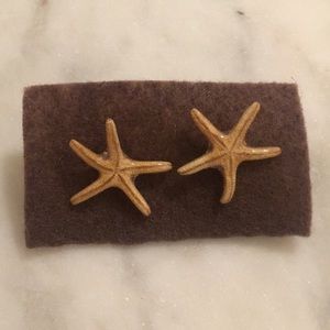 NWOT Real Starfish Earrings!